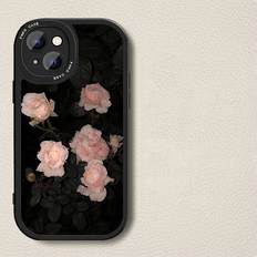 PlayMc C, iPhone12 iPhone Series Painted Rose Protective Phone Case Not/Specified
