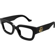 Glasögon & Läsglasögon Gucci GG1548O 001 Svarta Endast Båge Kvinna