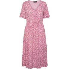 Viscose Robes Pieces Robe Midi À Cordon Femme Tala Noos BC - Rose