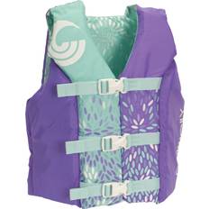 Purple Life Jackets Connelly Youth Nylon Life Jacket in Purple