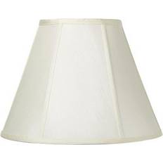 Indoor Lighting Shades CAL Lighting Eggshell Silk Hardback Empire Shade