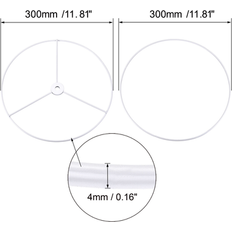 Iron Lamp Parts Unique Bargains Ring Shade