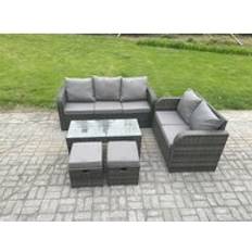 Garden & Outdoor Furniture Fimous 7 Garden Outdoor Lounge Set