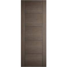 Doors LPD Doors LPD Vancouver 5 Panel Pre-Finished Chocolate Interior Door (x198.1cm)