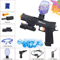 Flemye CS-007 CS007 M1911 Electric Gel Blaster Gun Desert Eagle Splatter Ball Toy Pistol Outdoor Game