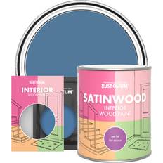 Paint Rust-Oleum Interior Silk Wood Paint Blue
