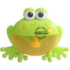 XYLFLY Frog no Box Baby Bath Toys Bubble Machine Duck Crabs Frog Music Kids Bath Toy