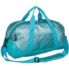 Wildkin Blue Glitter Overnighter Duffel Bag