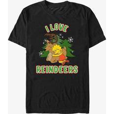 Clothing Hot Topic The Simpsons Lisa Loves Reindeers T-Shirt