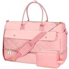 PIPONS Sport Gymväska Duffel Resa Duffle Bag Skofack Bär På Övernattningsväska Med Toalettväska Duffelbag Helg Ryggsäck Color D, Size 20inch