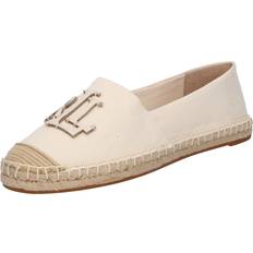 Beige Espadrillas Lauren Ralph Lauren Cameryn III Canvas & Leather Espadrille - Beige - Female