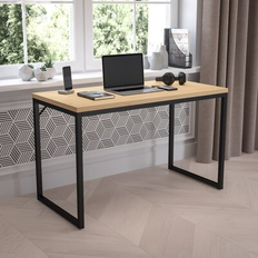 Ebern Designs Antawan Commercial Grade Office Computer Office Wood/Metal Writing Desk