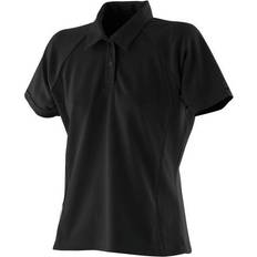 Finden & Hales Pikétröjor Finden & Hales Performance-Poloshirt mit Paspelierung für Damen