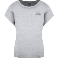 Short Sleeve Round Neck Grey Womens International T-Shirt 192223 020 UK