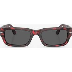 Persol Men Sunglasses Persol Red PO3347S Rectangle-frame