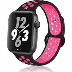 ExpressVaruhuset Watch 40mm Stilren Sportarmband Runnr Svart/Rosa