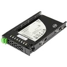 3,5" - Intern - SSD Festplatten Fujitsu py-ts80npf ssd 3.2tb sas 12gb/s 2.5" mu w/ 3.5" tray hs Schwarz