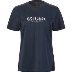 Musto Women Tops Musto Women’s 1964 Short Sleeved Cotton T-Shirt Navy