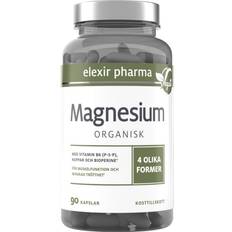 Koppar Vitaminer & Mineraler Elexir Pharma Organisk Magnesium 90 90 st