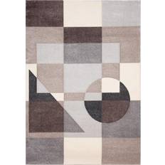 Vivace Carve Cubism Machine Beige Brown Rug 200 x 300 cm
