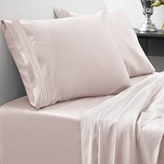 Sweet Home Collection King Luxury Secure Corner Bed Sheet Beige