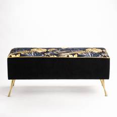 Metal Settee Benches Mercer41 Gepolsterte Sofabank