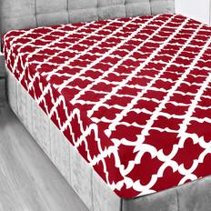 Utopia Bedding Pad King Mattress Cover Red