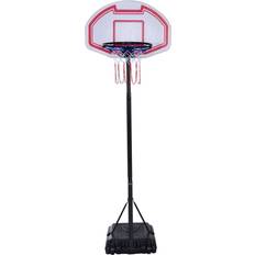 Basketball Stands Homcom Free Standing Basketball Stand Black