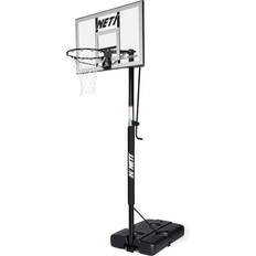 Net1 Millennium Portable Basketball System, White