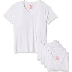 Hanes Men's Comfort Blend 6-Pack V-Neck T-Shirts White, XX-Large