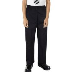A2Z Kids A2Z Kids Boys Pants Plain Regular Fit School Elasticated Waist Boys UF Pant 780 Jet Black 11-12