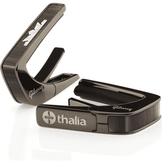 Capos Thalia Official Gibson Black Chrome Guitar Capo Crown Rosewood Inlay GIBCB-04