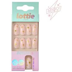 Lottie Stay Press d Press on Nail Set Stars Shape