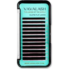 Vavalash Ellipse Extensions 0.15mm D Curl 8-15mm Mixed Flat Extension Supplies Light Lashes Matte Individual Eyelashes Salon Use Black Mink False Lashes Mink Lashes ExtensionsD-0.15-8-15mm