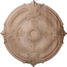 Moulding & Millwork Ekena Millwork CMW24ACRO Ceiling Medallion, 2 1/4"P, Oak