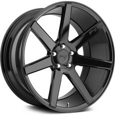 20" - 5/120 Car Rims Niche M168 VERONA Gloss Black Wheel with Aluminum 20 /5 120 35 mm Offset