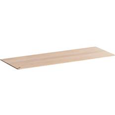 Woud stedge Woud Stedge White Pigmented Oak Mensole da Parete 80cm