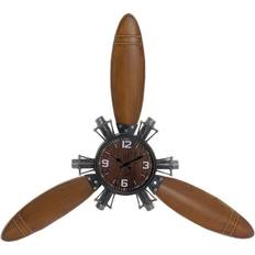 MDF Wall Clocks Home ESPRIT Brown Vintage Wall Clock