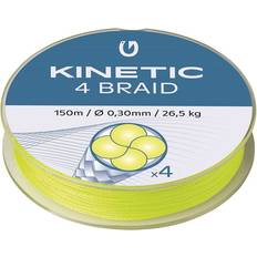 Kinetic 4 Braid 150m Fluo Yellow 0.08mm