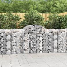 Gabion-korit vidaXL Kaarevat Kivikorit 14 kpl 200 x 50 x 100 cm