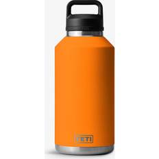 Yeti Wasserkanister Yeti Orange Rambler 64oz Chug-cap Stainless-steel Bottle 1.9l