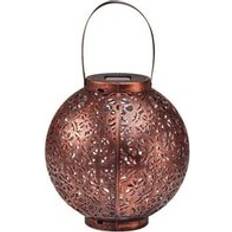 Smart Garden Rattan Solar Garden Lantern White Solar