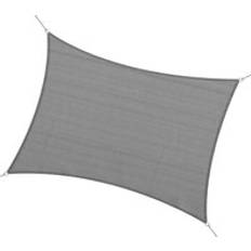 Grey Sail Awnings OutSunny 5 4m Shade Sail Rectangle Canopy Awning