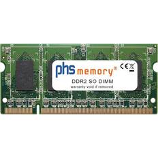 512 MB RAM-Speicher PHS-memory 512MB RAM Speicher für Dell Color Laser 5110cn DDR2 SO DIMM 667MHz SP101220