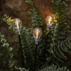 3 Mini Solar Festoon Stake Lights