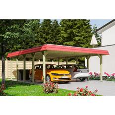 Gartenhäuser SKAN HOLZ Carport Spreewald (Gebäudefläche )