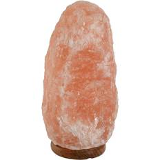 Home ESPRIT Pink Salt Desk with Mango Wood 15W 220V Table Lamp