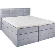 180 cm - Integrierte Aufbewahrung Boxspringbetten Carryhome Box Spring Boxspringbett 180x200cm