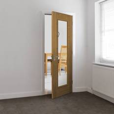 Interior Doors JB Kind Oak Veneer Palomino Unfinished Interior Door (x198.1cm)