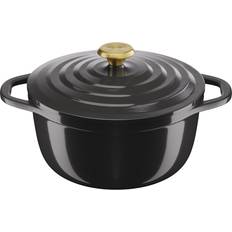 Aluminium Cocottes Tefal Air avec couvercle 4.7 L 24 cm